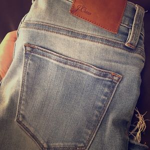 J Crew Lookout High Rise Skinny Crop 26 EUC 26